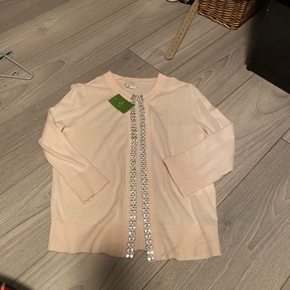 Kate spade embellished cardigan